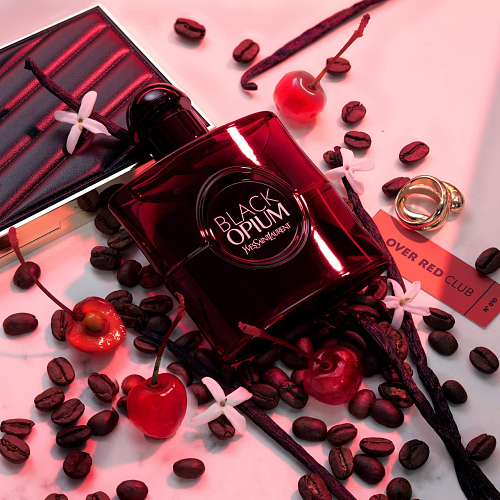 Black Opium Over Red Yves Saint Laurent